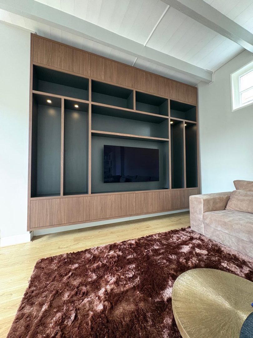 TV-wandkast op maat
